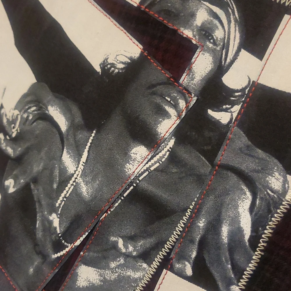 Outkast Embroidered Plaid Button-Up Flannel Shirt Stankonia Graphic - Picture 10 of 12